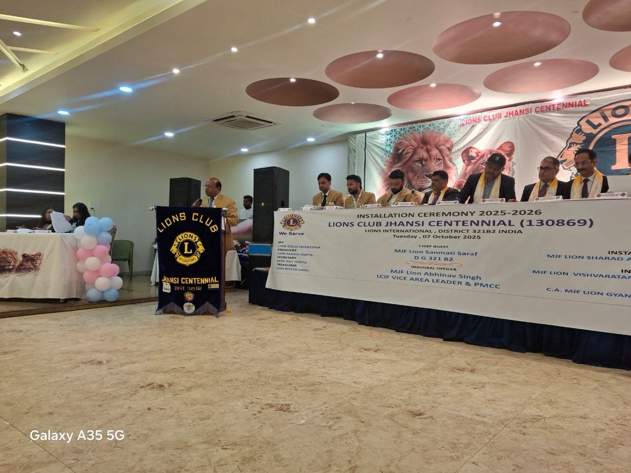 Club Installation-Jhansi Centennial
