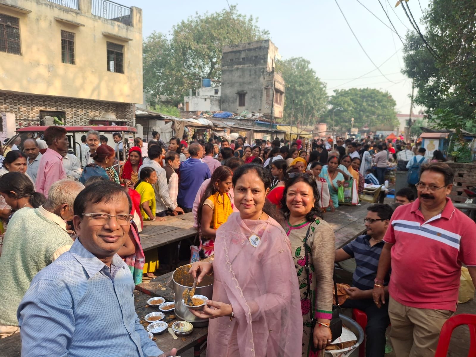 Food Distribution-Lions Club Kanpur Central